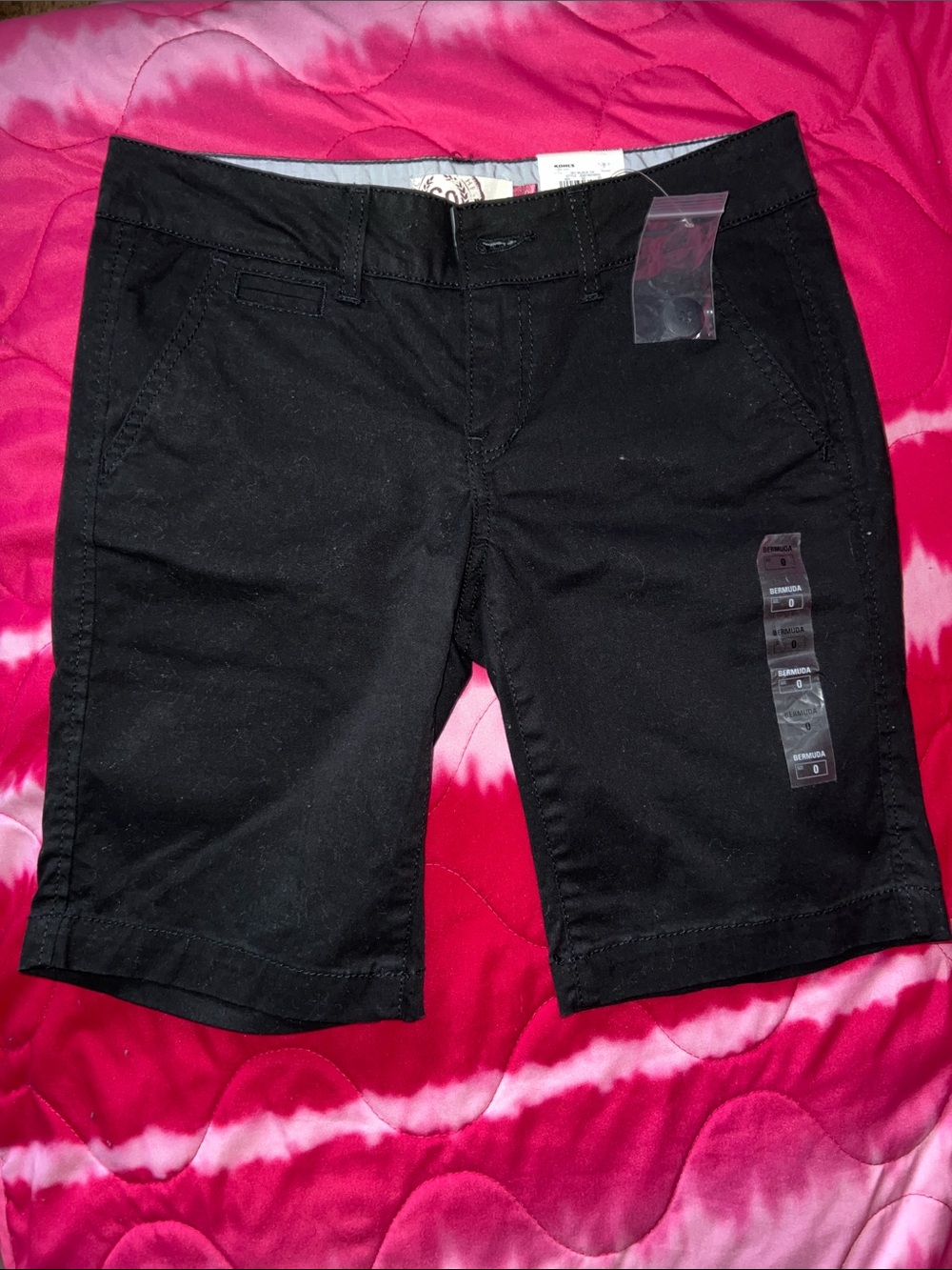 SO Black Women’s Chino Bermuda Shorts